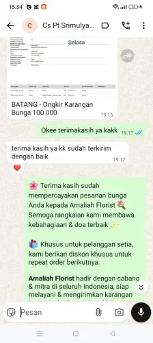 Testimonial Papan Bunga rancaekek kulon